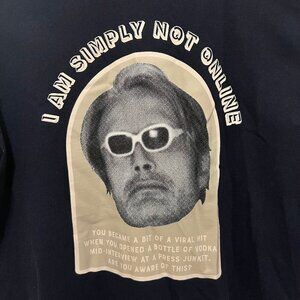 Super Yaki x Karen Han I AM SIMPLY NOT ONLINE Mads Mikkelsen Shirt